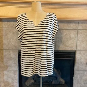 Liz Claiborne striped top